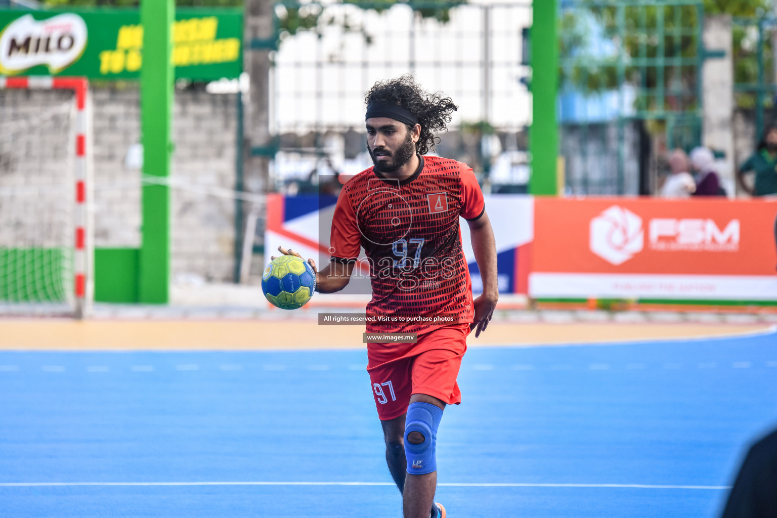 Day 8 of Milo 6th Inter Office Handball Tournament 2022 - Photos by Nausham Waheed