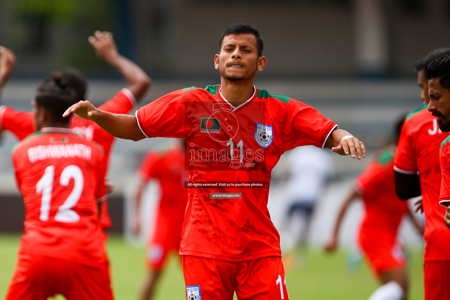 Bangladesh vs Maldives in SAFF Championship 2023 held in Sree Kanteerava Stadium, Bengaluru, India, on Saturday, 25th June 2023. Photos: Nausham Waheed, Hassan Simah / images.mv