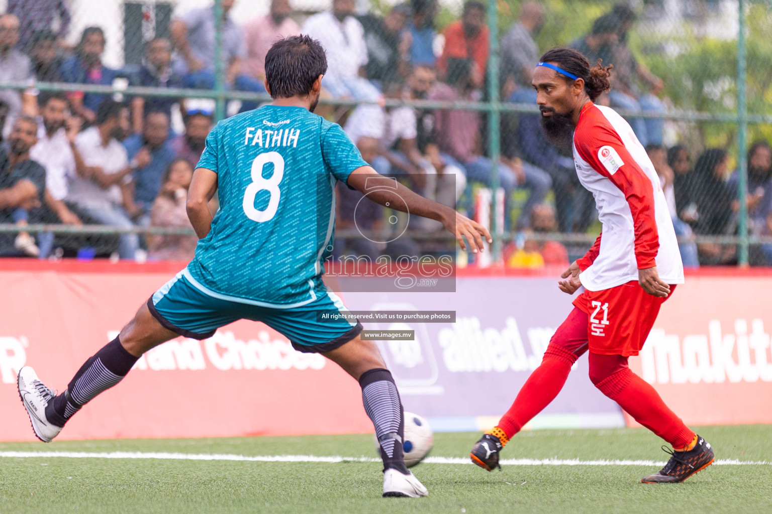 Team Fenaka vs Crossroads Maldives in Club Maldives Cup 2023 held in Hulhumale, Maldives, on Sunday, 30th July 2023
Photos: Ismail Thoriq / images.mv