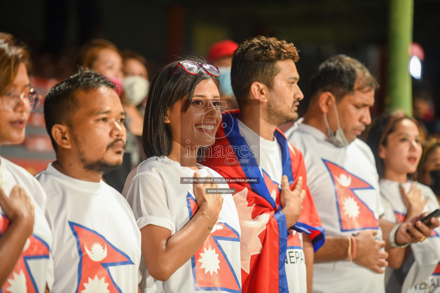 Nepal vs Sri Lanka in SAFF Championship 2021 held on 4th October 2021 in Galolhu National Stadium, Male', Maldives