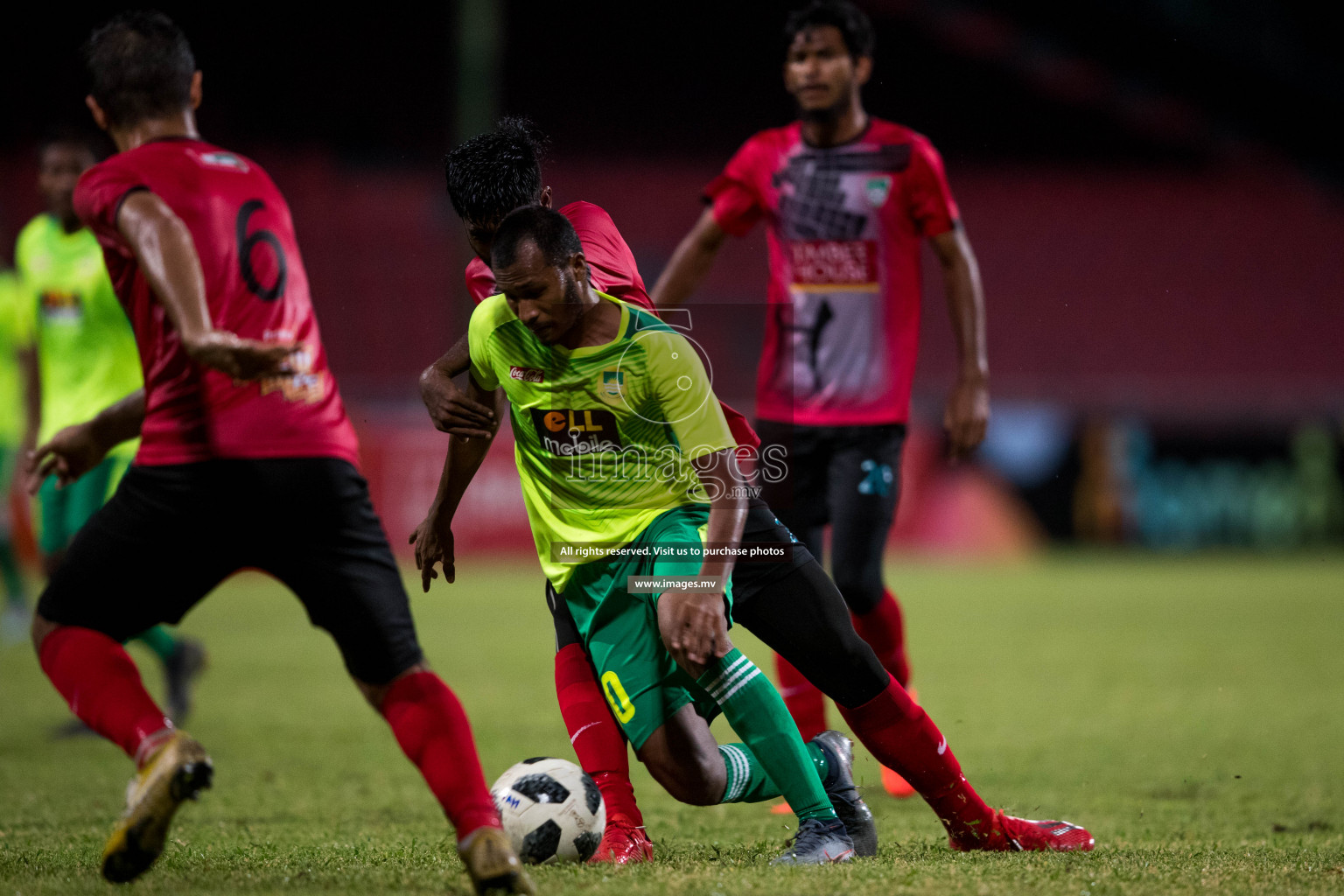 Maziya SR vs Fokaidhoo in Dhiraagu Dhivehi Premier League 2019 held in Male', Maldives on 29th June 2019 Photos: Ismail Thoriq/images.mv