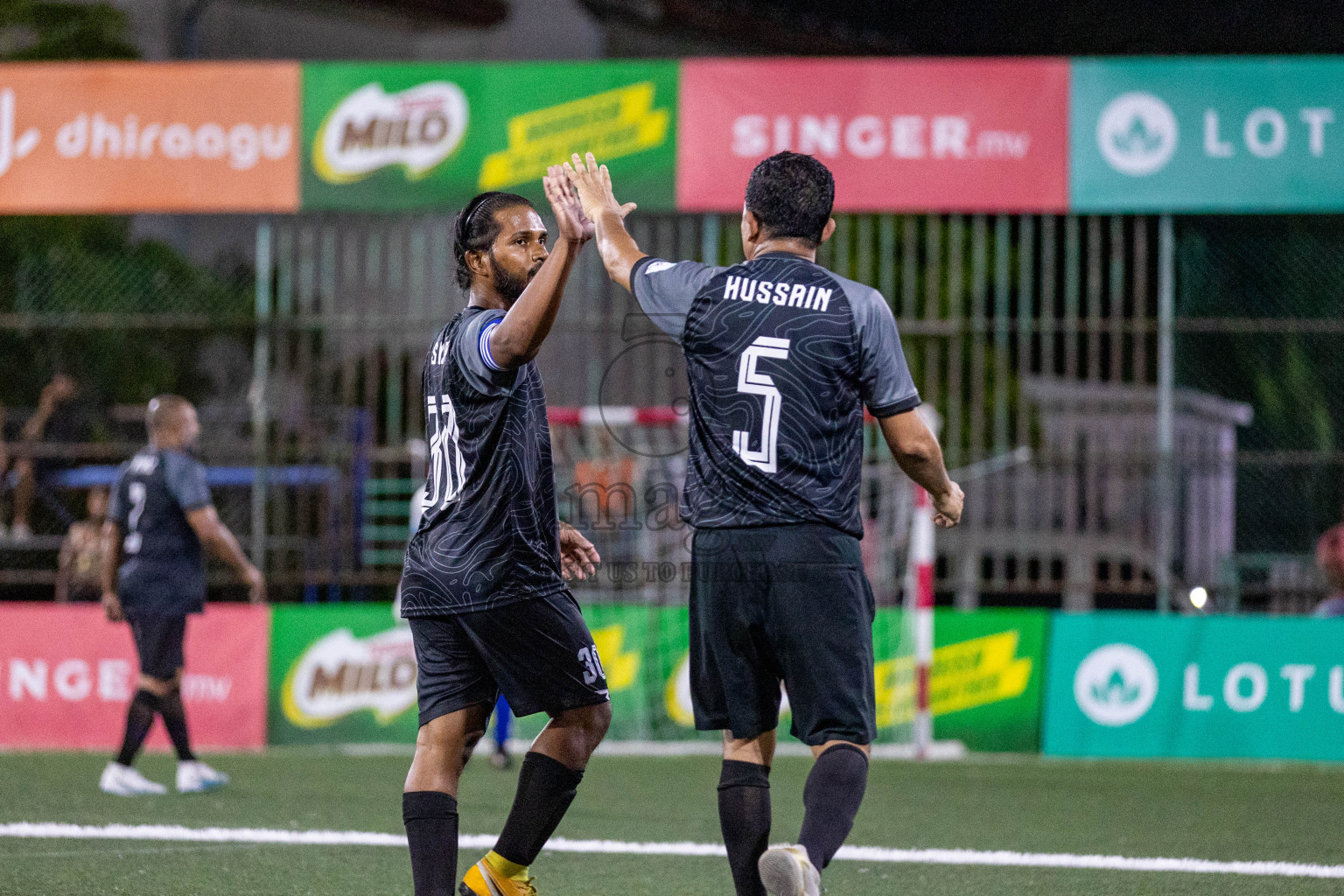 KHAARIJEE VS AGRI RC in Club Maldives Classic 2024 held in Rehendi Futsal Ground, Hulhumale', Maldives on Monday, 9th September 2024. 
Photos: Mohamed Mahfooz Moosa / images.mv