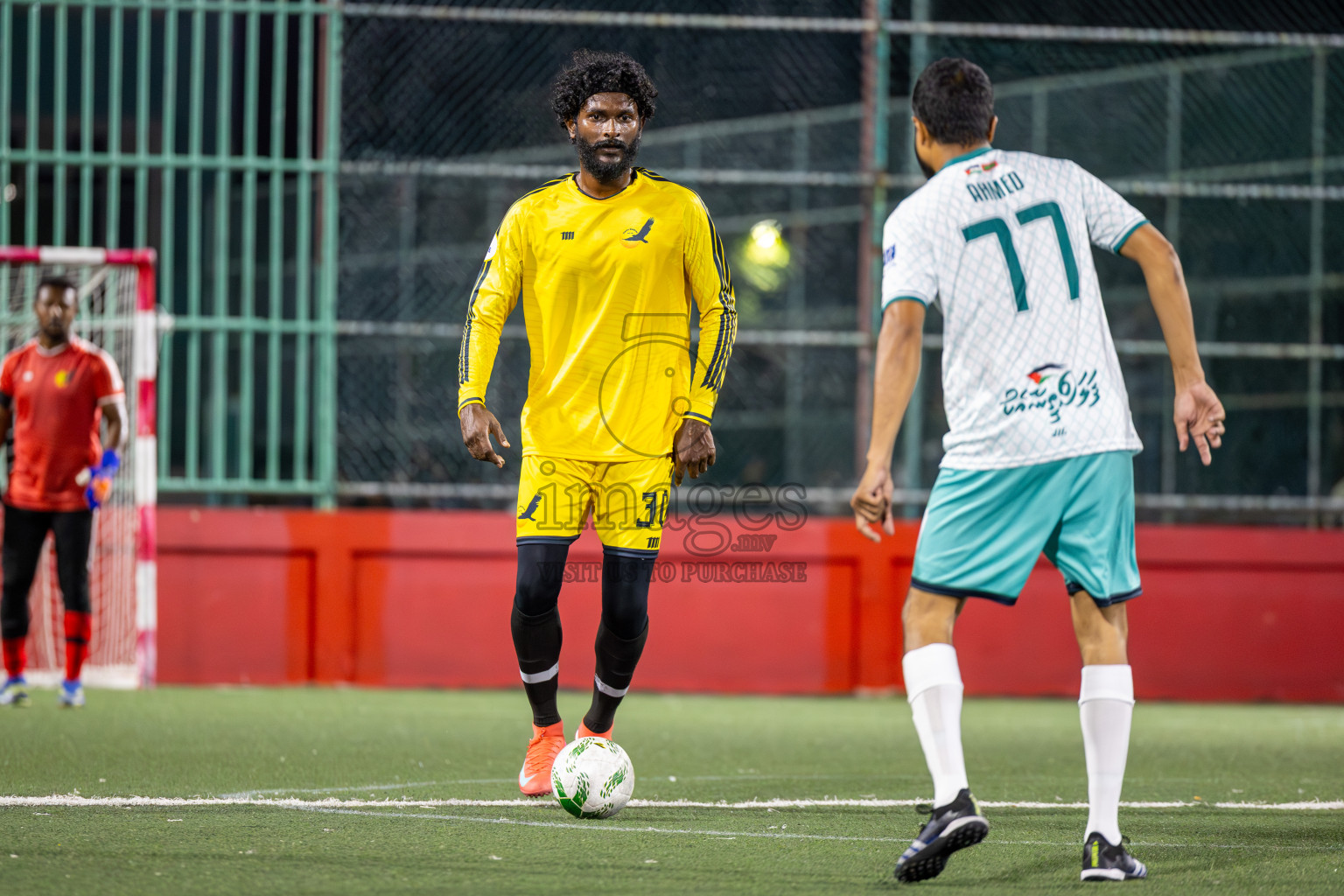 Dharumavantha vs The Hawks in Day 5 of Office League 2025 was held on Sunday, 20th April 2025 in Hulhumale', Maldives.
Photos: Ismail Thoriq / images.mv