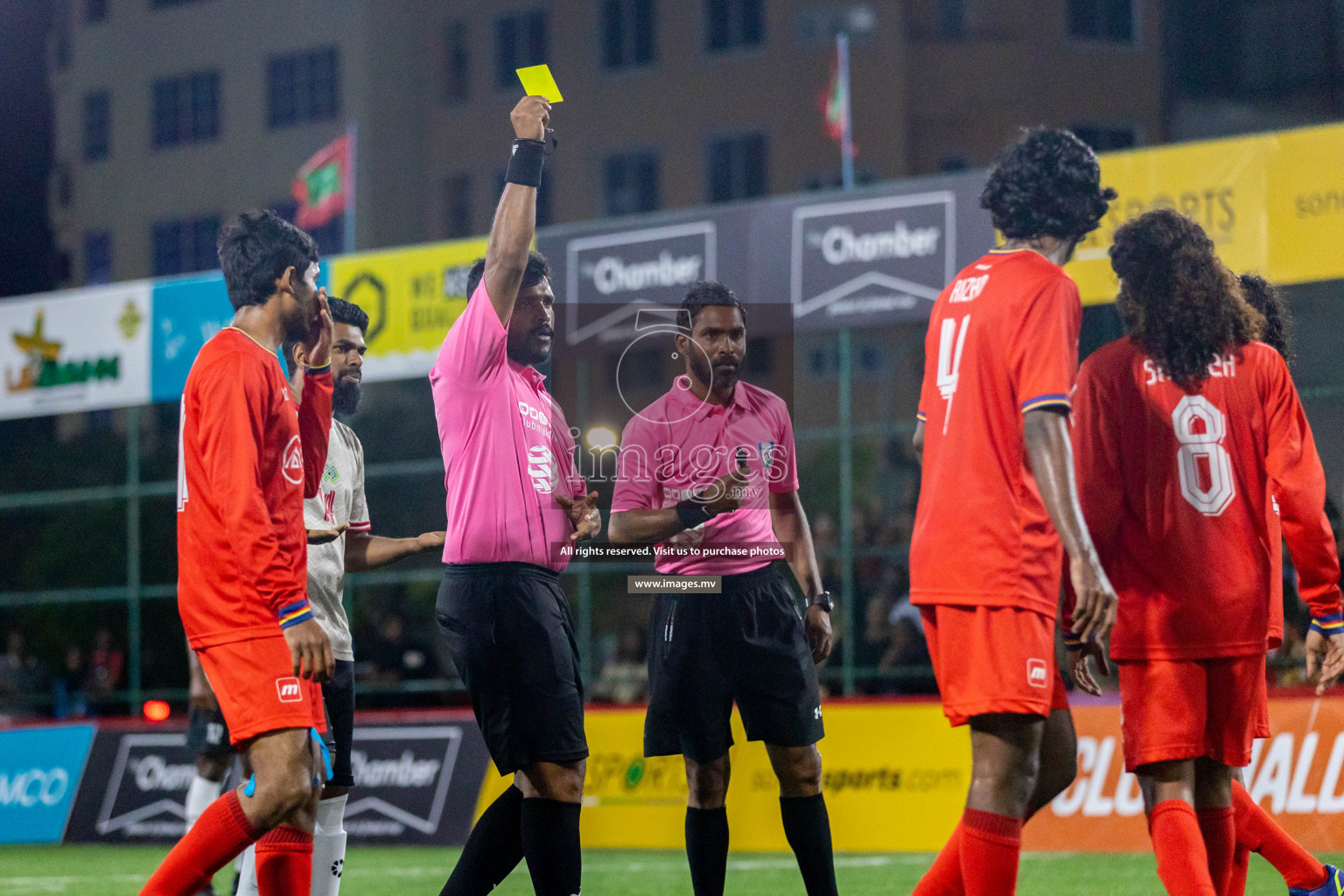 Team MCC vs Medianet in Club Maldives Cup 2022 was held in Hulhumale', Maldives on Monday, 17th October 2022. Photos: Mohamed Mahfooz Moosa / images.mv