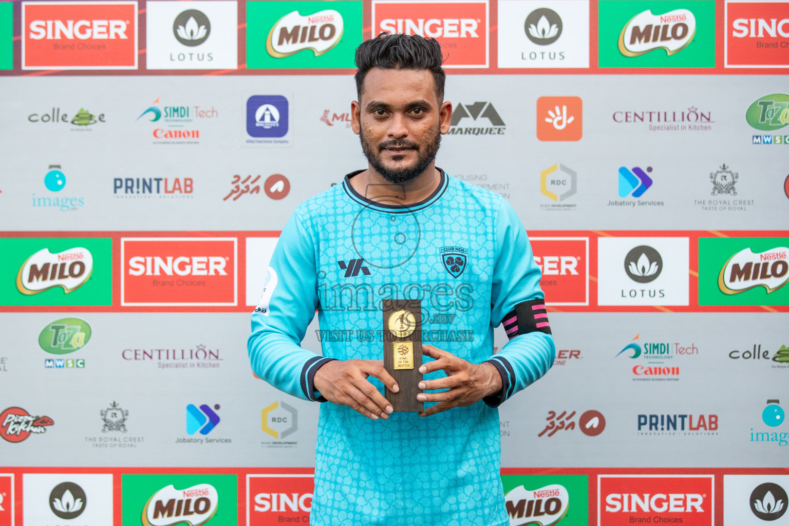 CLUB NDA vs HES CLUB in Club Maldives Classic 2024 held in Rehendi Futsal Ground, Hulhumale', Maldives on Friday, 6th September 2024. 
Photos: Hassan Simah / images.mv