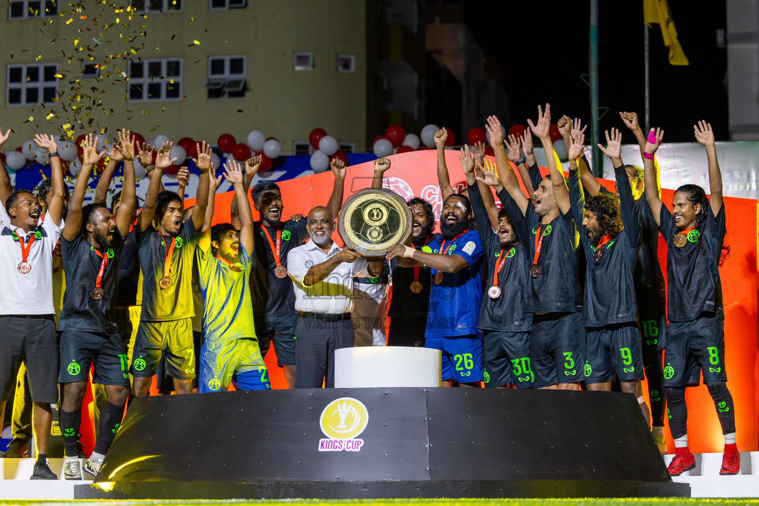 Road Recreation Club vs Club Combination SC Eydhafushi in Kings Cup Final of Club Maldives 2025 was held in Rehendhi Futsal Ground, Hulhumale', Maldives on Tuesday, 9th September 2025. Photos: Ismail Thoriq / images.mv