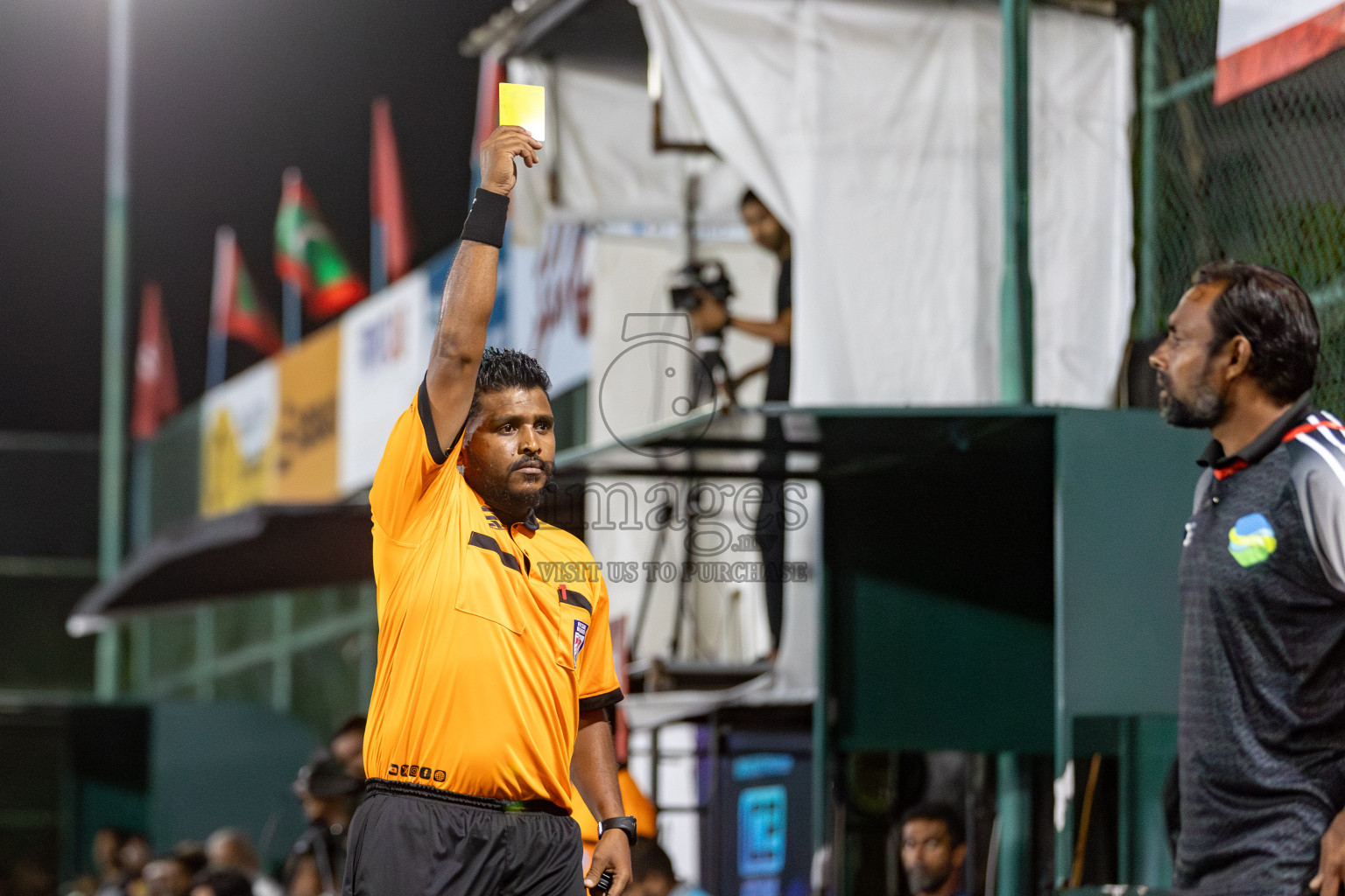 CLUB HDC vs CLUB FEN in Club Maldives Cup 2024 held in Rehendi Futsal Ground, Hulhumale', Maldives on Monday, 23rd September 2024. 
Photos: Mohamed Mahfooz Moosa / images.mv