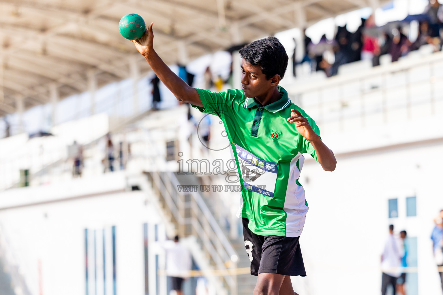 Day 5 of MWSC Interschool Athletics Championships 2024 held in Hulhumale Running Track, Hulhumale, Maldives on Wednesday, 13th November 2024. Photos by: Nausham Waheed / Images.mv