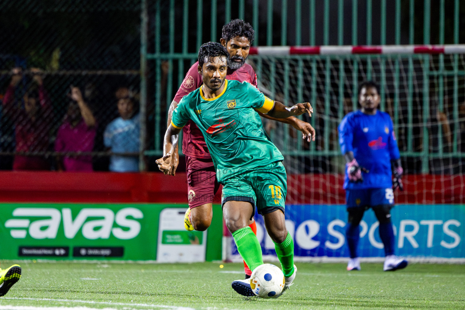 V Keyodhoo vs Adh Mandhoo in Zone round Day 27 of Golden Futsal Challenge 2025 was held on Friday , 31st January 2025, in Hulhumale', Maldives. Photos: Nausham Waheed / images.mv