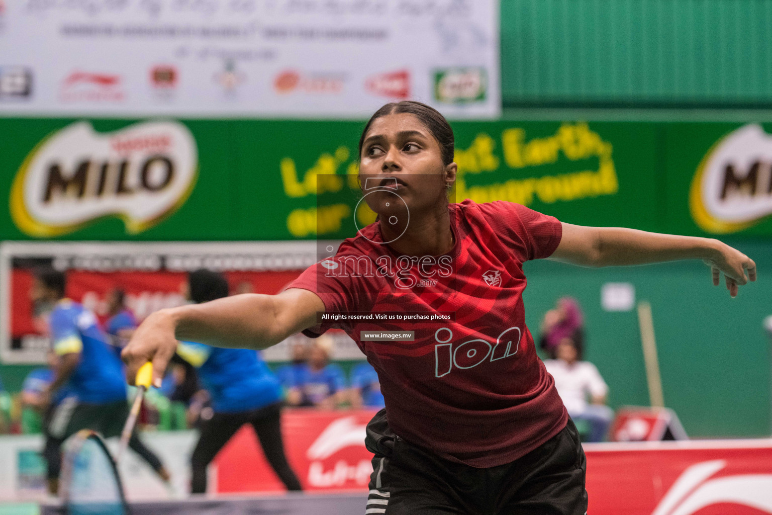 Day 5 of Badminton association mixed group championship 2021 held in Male', Maldives Photos by Nausham Waheed