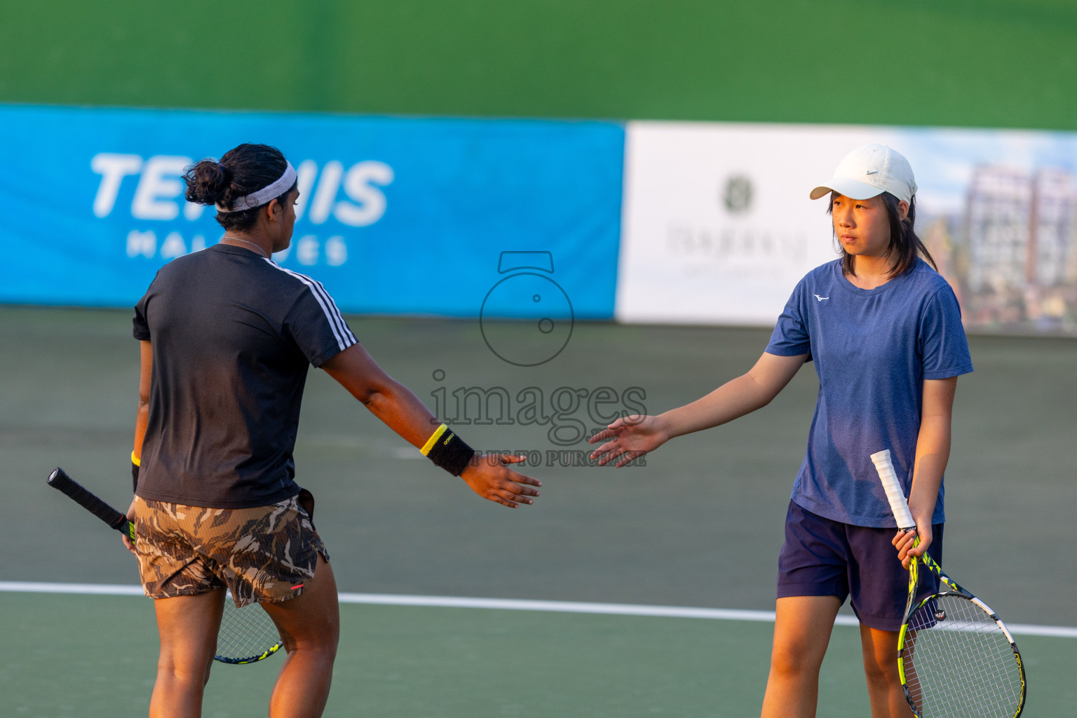 Day 3 of ATF Maldives Junior Open Tennis was held in Male' Tennis Court, Male', Maldives on Wednesday, 11th December 2024. Photos: Ismail Thoriq / images.mv