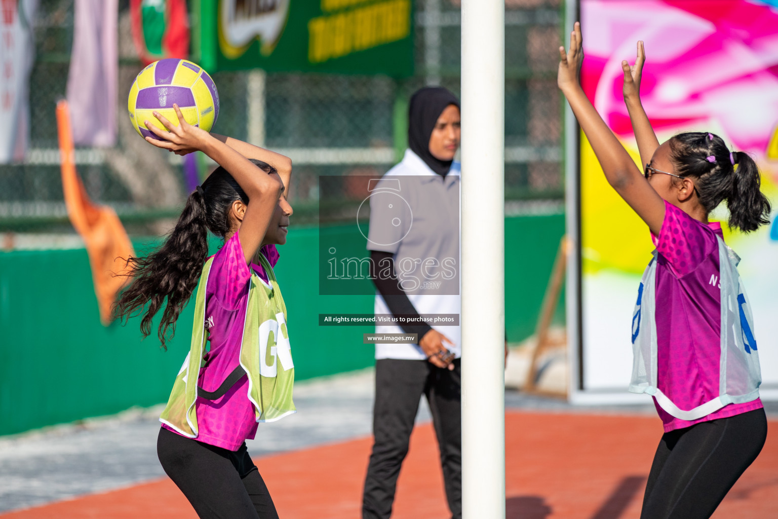 Day 8 of Junior Netball Championship 2022 on 11th March 2022 held in Male', Maldives. Photos by Nausham Waheed & Hassan Simah