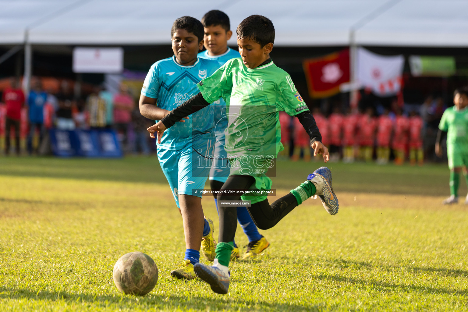 Day 4 of Nestle Kids Football Fiesta, held in Henveyru Football Stadium, Male', Maldives on Saturday, 14th October 2023
Photos: Mohamed Mahfooz Moosa, Hassan Simah / images.mv