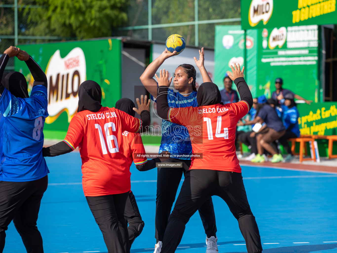 Day 7 of MILO 6th Inter Office Handball Tournament 2022 Photos by Ismail Thoriq & Shu Abdul Sattar