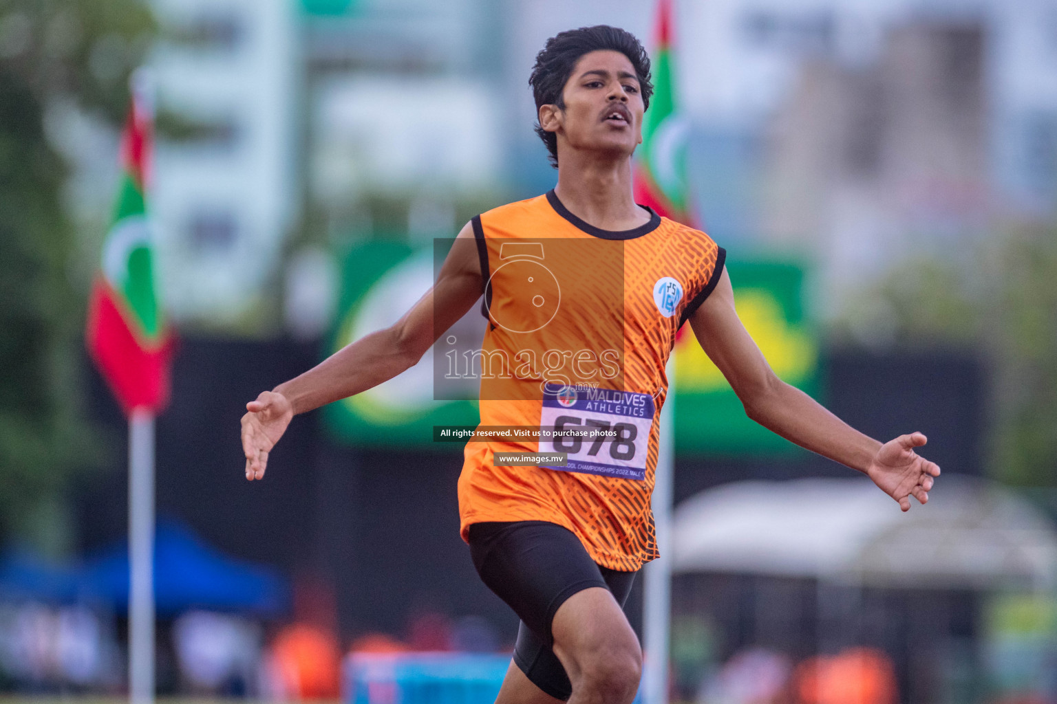 Day 4 of Inter-School Athletics Championship held in Male', Maldives on 26th May 2022. Photos by: Nausham Waheed / images.mv