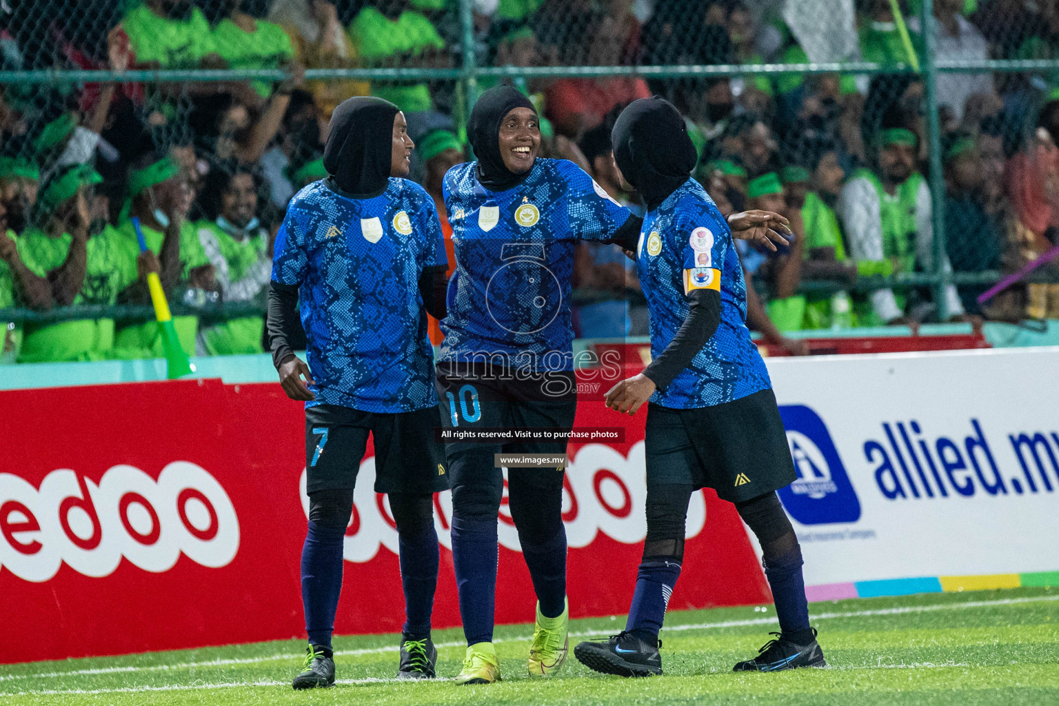 orts Limited vs WAMCO - in the Finals 18/30 Women's Futsal Fiesta 2021 held in Hulhumale, Maldives on 18 December 2021. Photos by Shuu Abdul Sattar