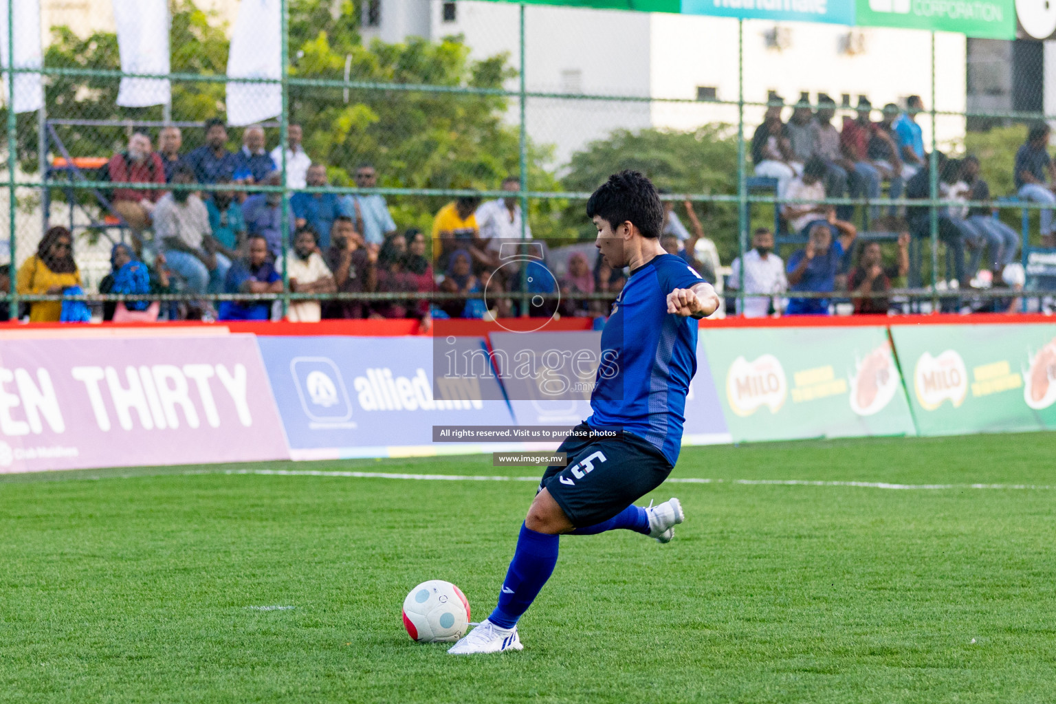 Team Fenaka vs Club MYS in Eighteen Thirty Women's Futsal Fiesta 2022 was held in Hulhumale', Maldives on Monday, 17th October 2022. Photos: Mohamed Mahfooz Moosa / images.mv