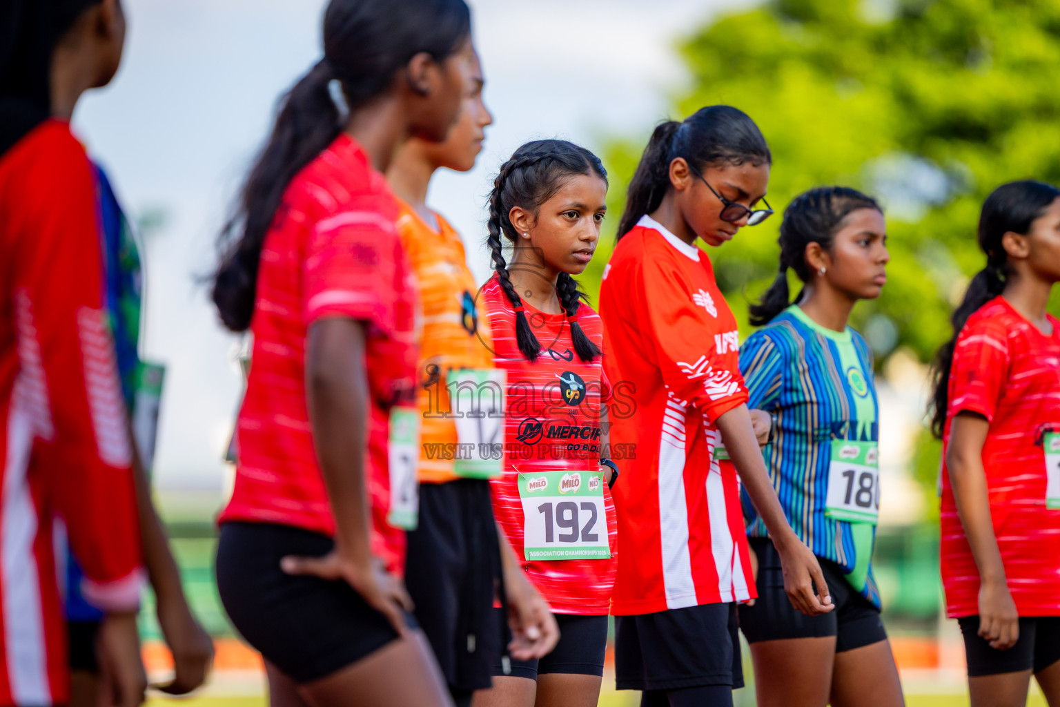 Day 1 of 12th Milo Association Championships was held in Ekuveni Track at Male', Maldives on Thursday, 24th April 2025. Photos: Nausham Waheed  / images.mv