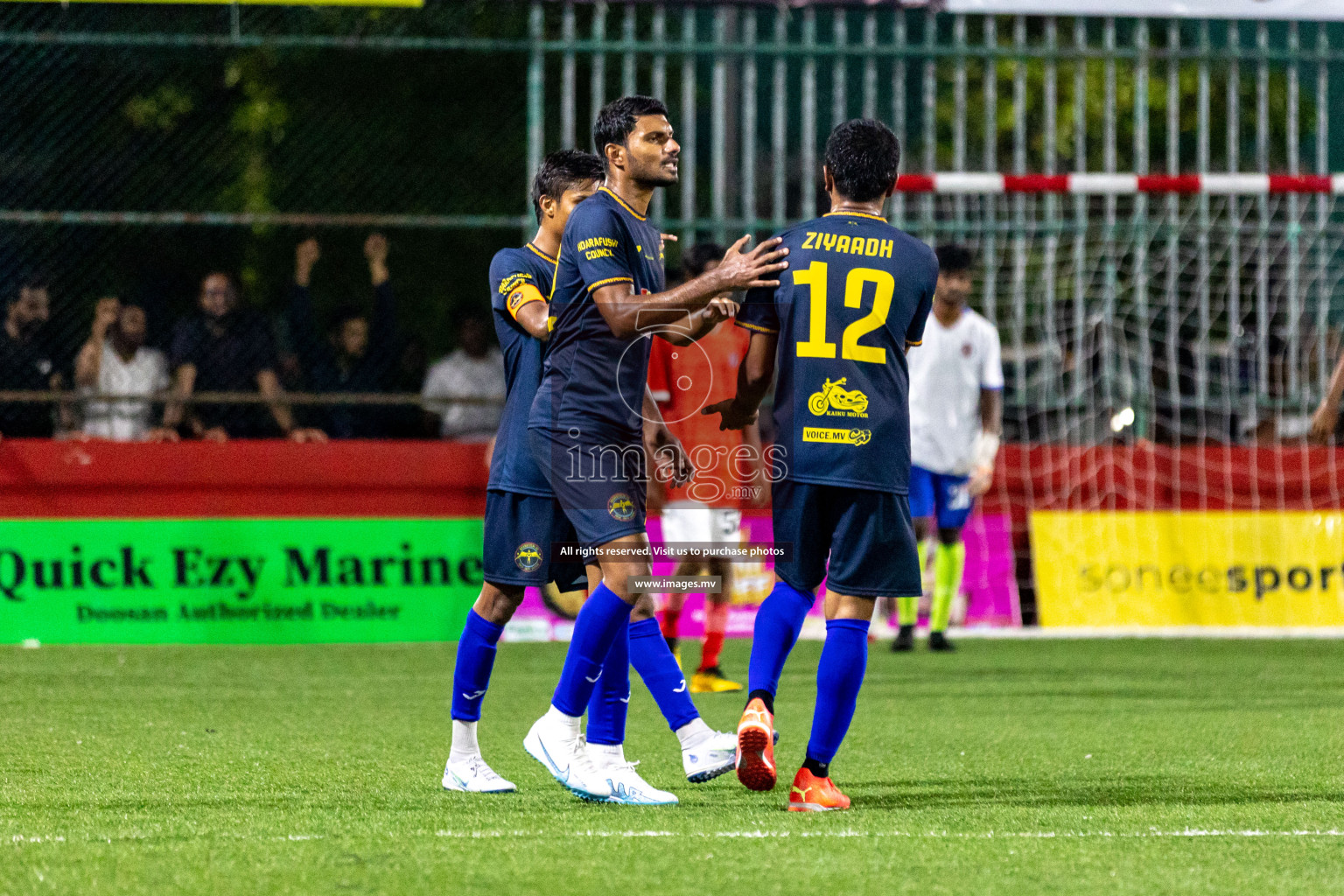 HA. Hoarafushi vs HA. Ihavandhoo in Day 6 of Golden Futsal Challenge 2023 on 10 February 2023 in Hulhumale, Male, Maldives