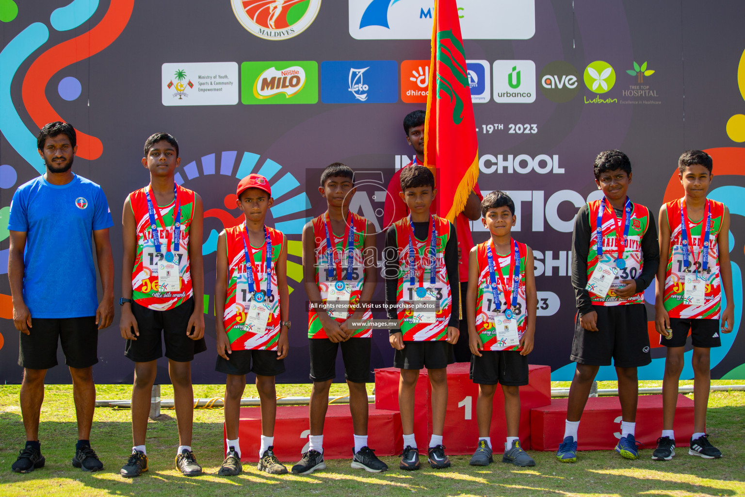 Final Day of Inter School Athletics Championship 2023 was held in Hulhumale' Running Track at Hulhumale', Maldives on Friday, 19th May 2023. Photos: Mohamed Mahfooz Moosa / images.mv