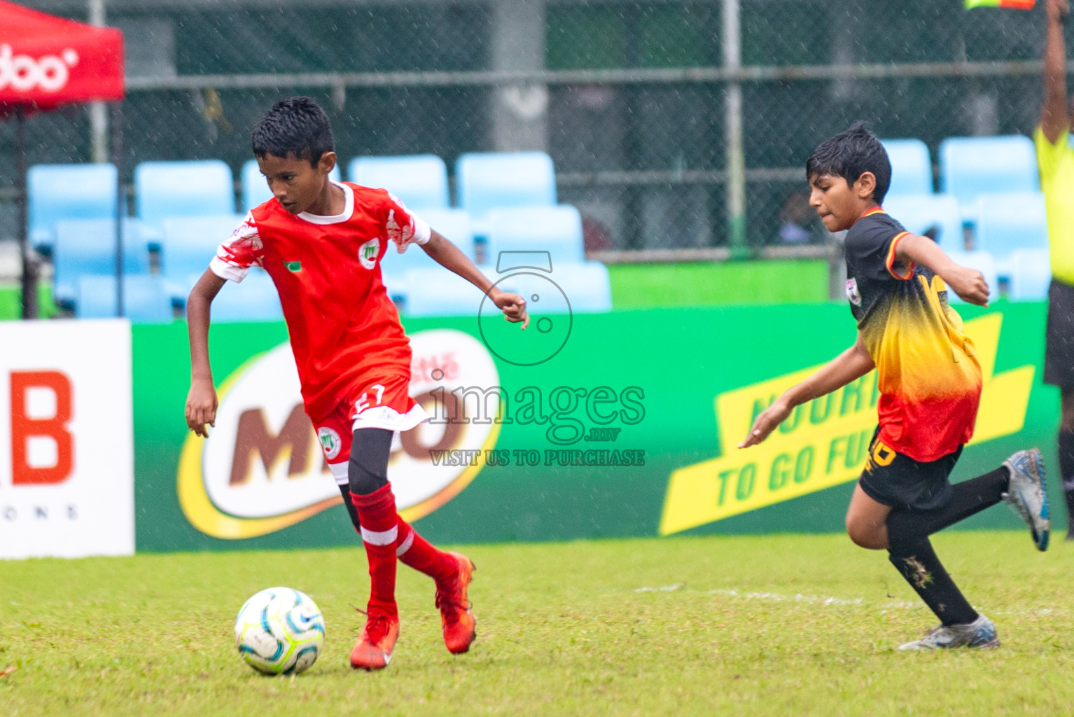 Eagles vs Hurriya in day 6 of Dhivehi Youth League 2024 held at Henveiru Stadium on Saturday 30th November 2024. Photos: Shuu Abdul Sattar/ Images.mv