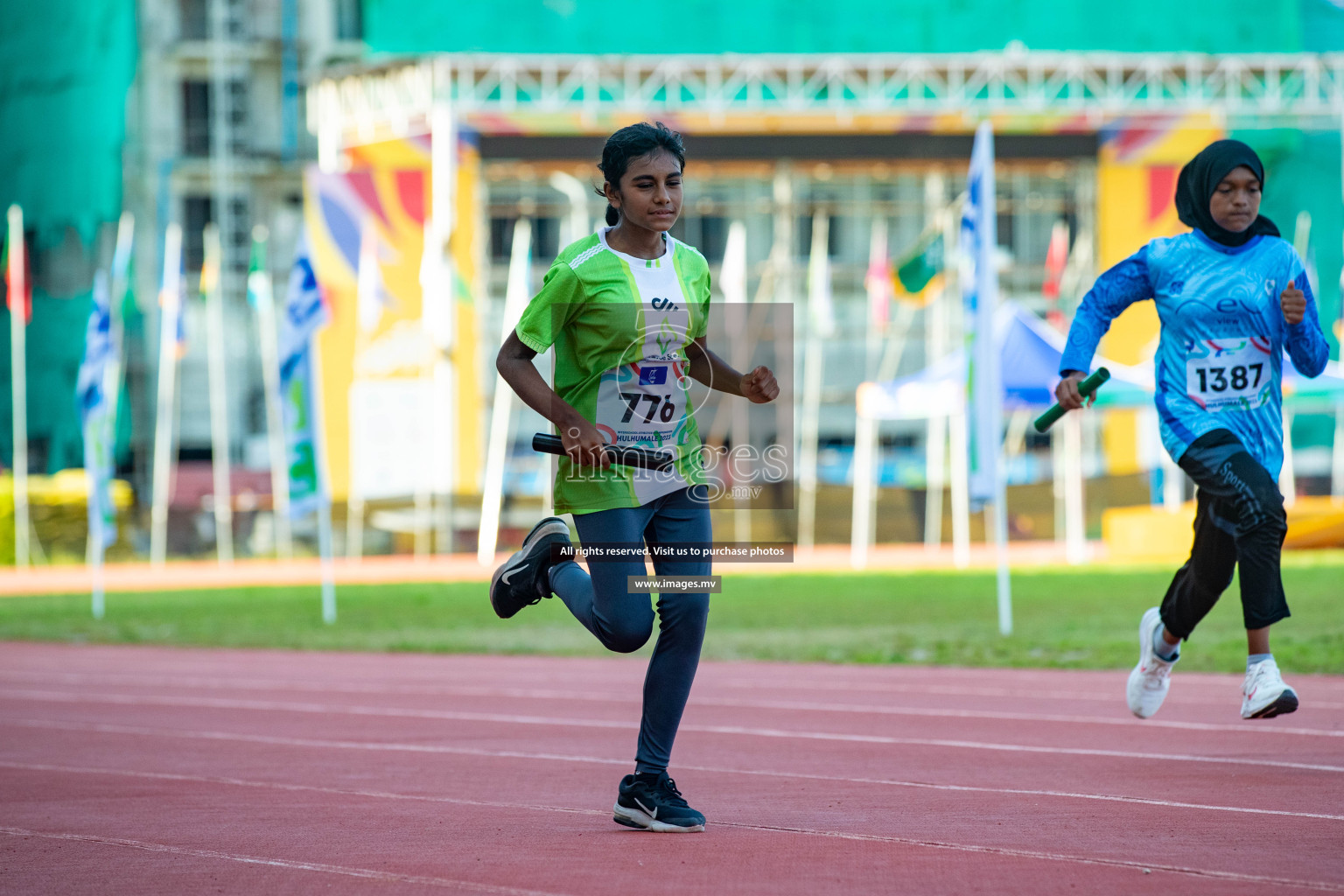 Day five of Inter School Athletics Championship 2023 was held at Hulhumale' Running Track at Hulhumale', Maldives on Wednesday, 18th May 2023. Photos: Nausham Waheed / images.mv