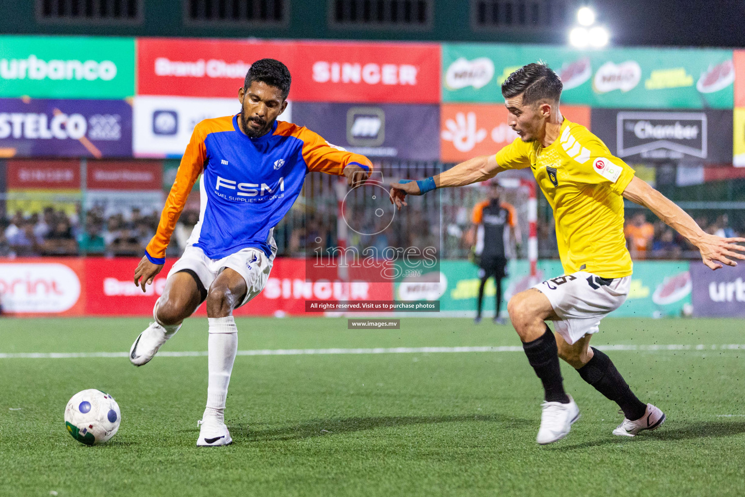 RRC vs Team FSM in Semi Final of Club Maldives Cup 2023 held in Hulhumale, Maldives, on Wednesday, 16th August 2023 Photos: Nausham Waheed / images.mv