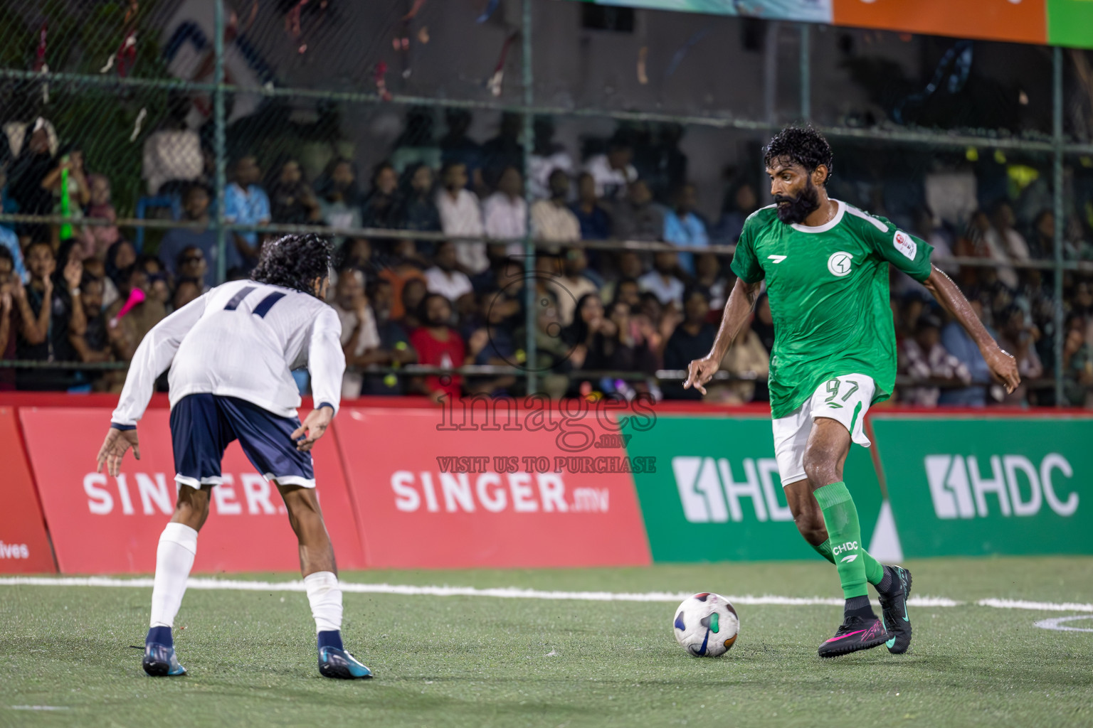 HDC vs MACL in Round of 16 of Club Maldives Cup 2024 held in Rehendi Futsal Ground, Hulhumale', Maldives on Monday, 7th October 2024. Photos: Ismail Thoriq / images.mv