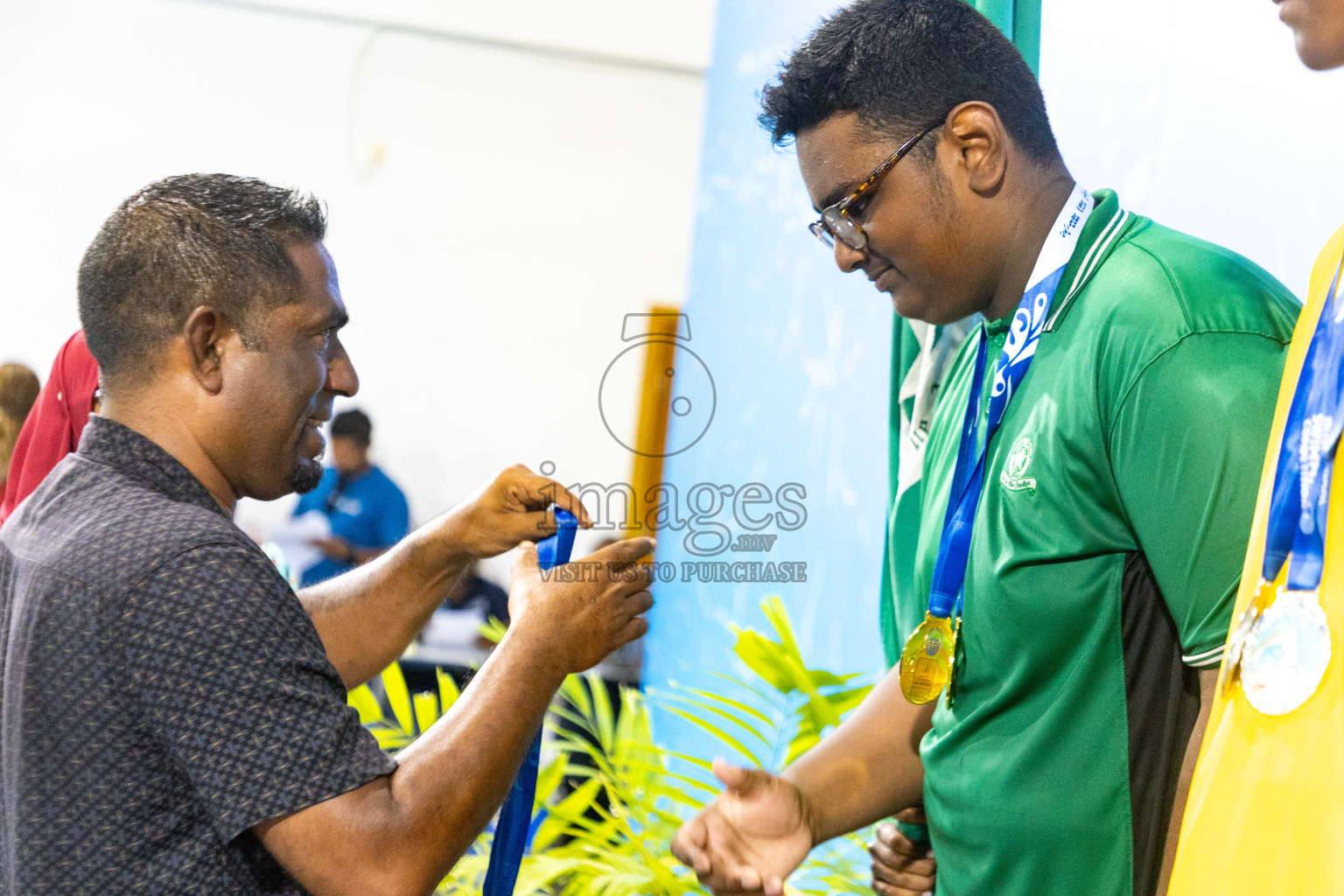 Day 4 of 20th Inter-school Swimming Competition 2024 held in Hulhumale', Maldives on Tuesday, 15th October 2024. Photos: Ismail Thoriq / images.mv