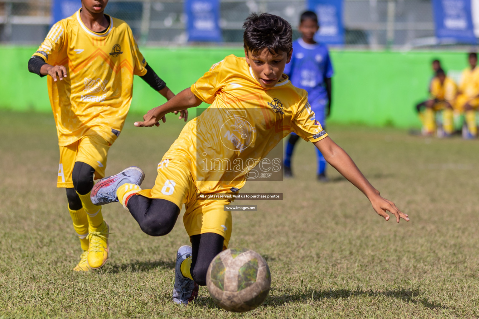 Day 4 of Nestle Kids Football Fiesta, held in Henveyru Football Stadium, Male', Maldives on Saturday, 14th October 2023
Photos: Ismail Thoriq / images.mv