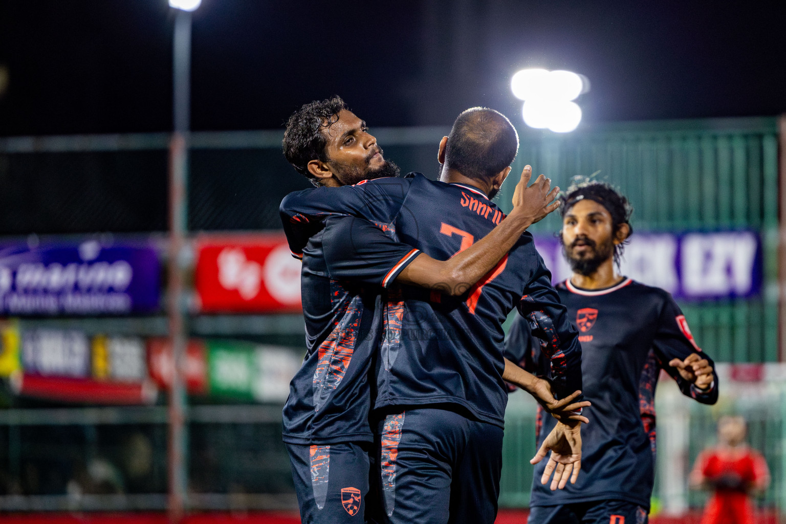 R Inguraidhoo vs Sh Kanditheem in zone round on Day 29 of Golden Futsal Challenge 2025 was held on Sunday , 2nd February 2025, in Hulhumale', Maldives. Photos: Nausham Waheed / images.mv