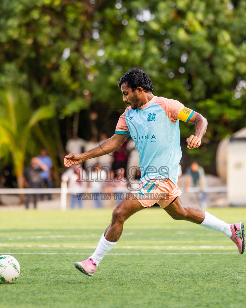 Patina vs Bandos in Resort League 2025 (North Male Zone) day 20 was held on Monday, 22 September 2025 in One And Only Reethi Rah Maldives Resort, Photos: Areef Adam / images.mv
