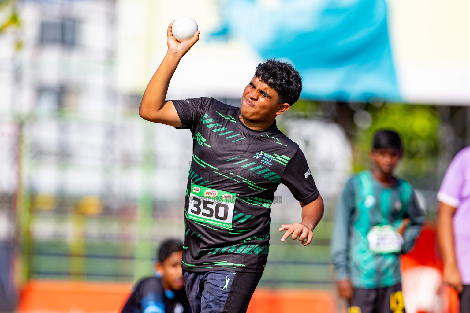 Day 3 of MILO Athletics Association Championship was held on Thursday, 7th May 2024 in Male', Maldives. Photos: Nausham Waheed