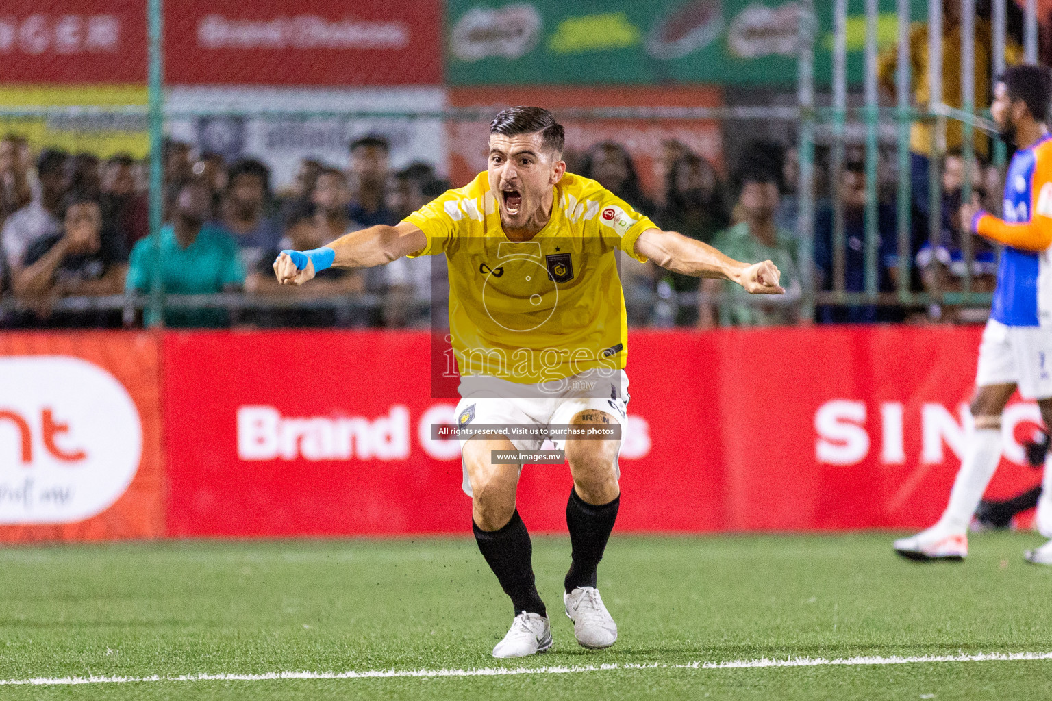 RRC vs Team FSM in Semi Final of Club Maldives Cup 2023 held in Hulhumale, Maldives, on Wednesday, 16th August 2023 Photos: Nausham Waheed / images.mv