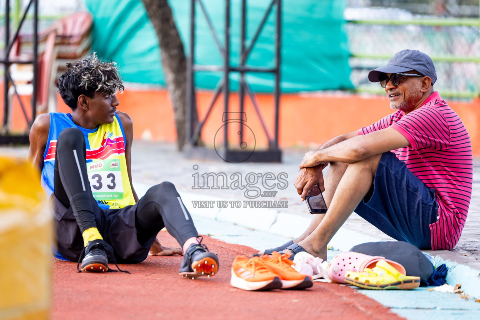 Day 1 of National Athletics Championship 2025 was held at Ekuveni Running Ground in Male', Maldives on Thursday, 14th August 2025. Photos: Nausham Waheed / images.mv
