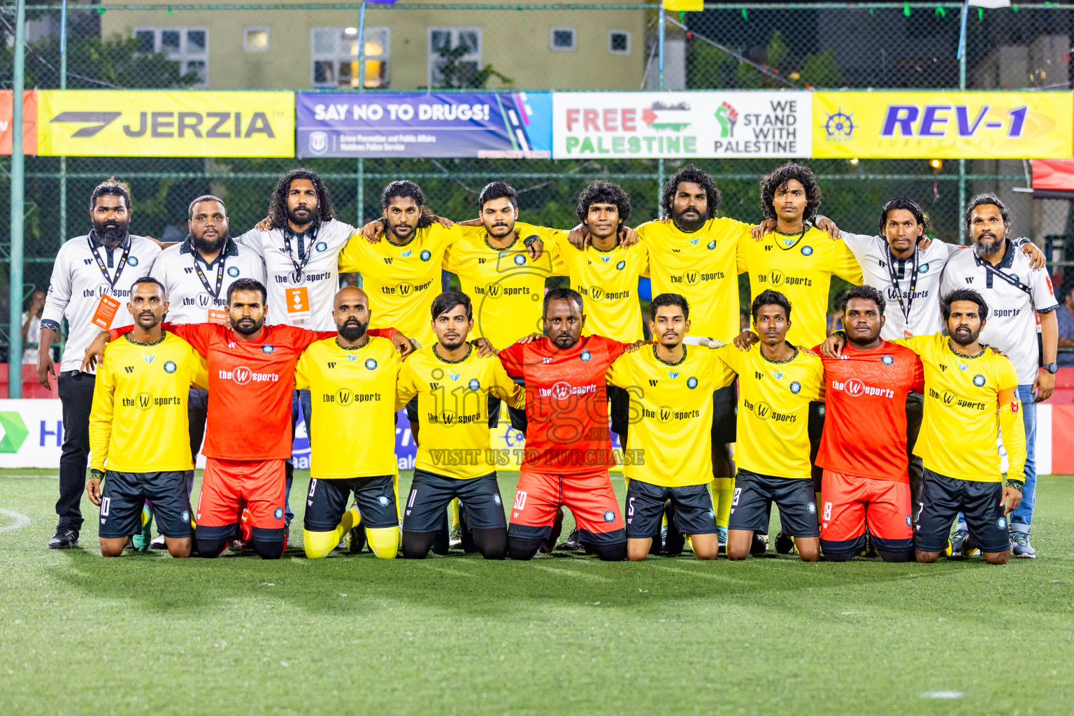 M Mulah vs M Kolhufushi in Day 28 of Golden Futsal Challenge 2024 was held on Sunday , 11th February 2024 in Hulhumale', Maldives Photos: Nausham Waheed / images.mv