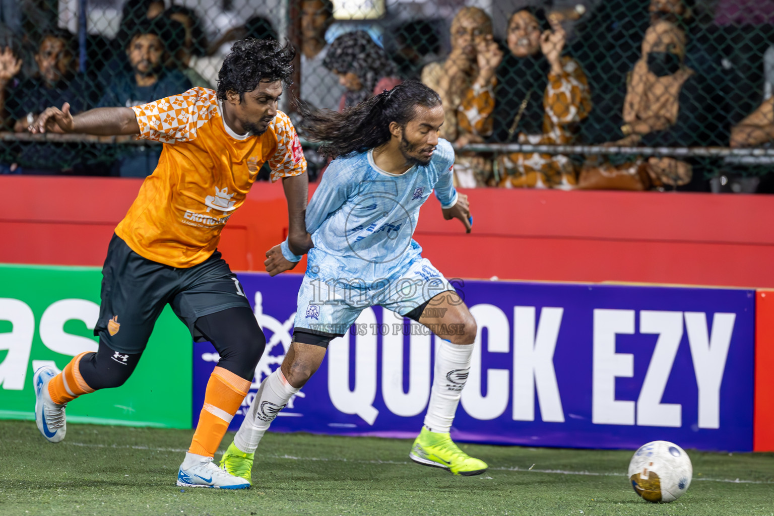 ADh Hangnaameedhoo vs ADh Kunburudhoo in Day 15 of Golden Futsal Challenge 2025 was held on Sunday, 19th January 2025, in Hulhumale', Maldives. Photos: Ismail Thoriq / images.mv