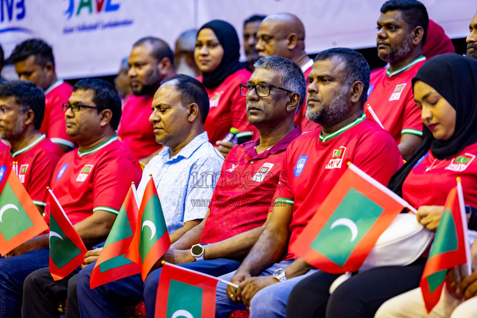 Final of CAVA Woman's Volleyball Challenge Cup 2024 was held in Social Center, Male', Maldives on Wednesday, 11th September 2024. Photos: Nausham Waheed / images.mv