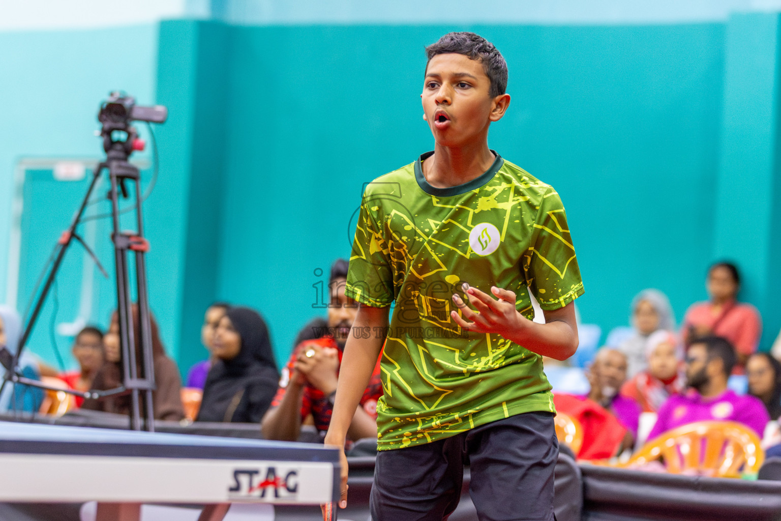 Day 7 of Interschool Table Tennis Tournament 2025 held at Male' TT Hall, Male', Maldives on Wednesday, 21st May 2025.
Photos by: Ismail Thoriq / images.mv