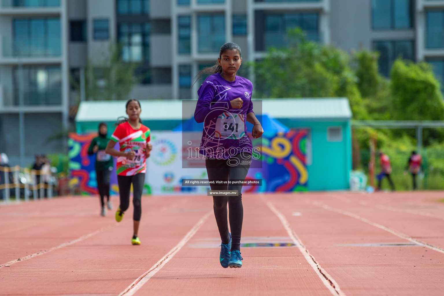 Day two of Inter School Athletics Championship 2023 was held at Hulhumale' Running Track at Hulhumale', Maldives on Sunday, 15th May 2023. Photos: Nausham Waheed / images.mv