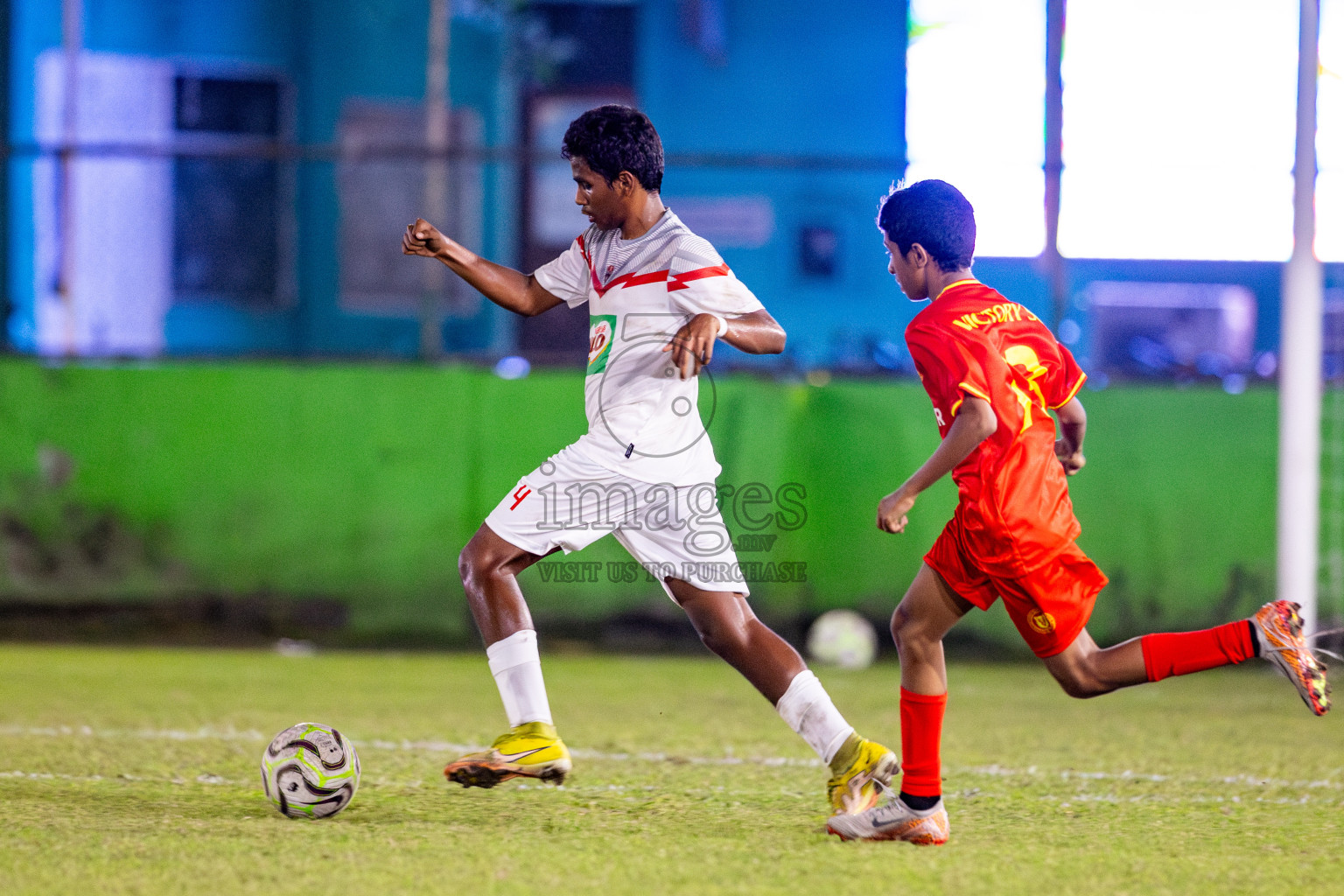 Under 14 Victory vs TC on day 3 of Dhivehi Youth League 2024 held at Henveiru Stadium on Saturday, 23rd November 2024. Photos: Nausham Waheed/ Images.mv