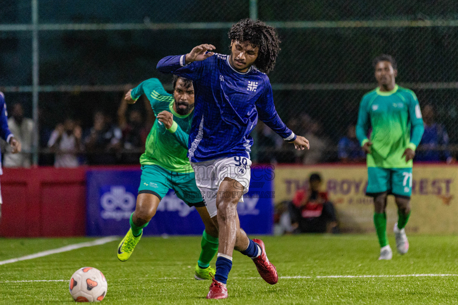 Hulhumale Hospital vs Club BCC in Club Maldives Cup Claasic 2025 was held in Rehendi Futsal Ground, Hulhumale', Maldives on Sunday, 21st September 2025. Photos: Areef Adam / images.mv