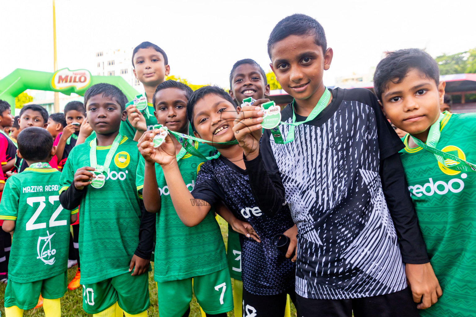 Day 2 of Under 10 MILO Academy Championship 2024 was held at National Stadium in Male', Maldives on Saturday, 27th April 2024. Photos: Nausham Waheed / images.mv