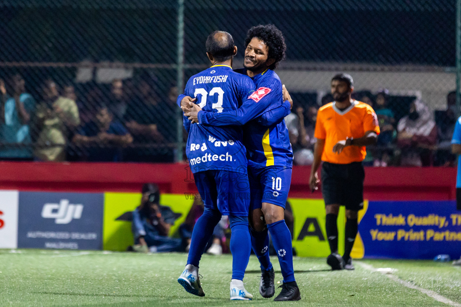 B Eydhafushi vs B Thulhaadhoo in Baa Atoll Finals Day 26 of Golden Futsal Challenge 2025 was held on Thursday , 30th January 2025, in Hulhumale', Maldives. Photos: Nausham Waheed / images.mv