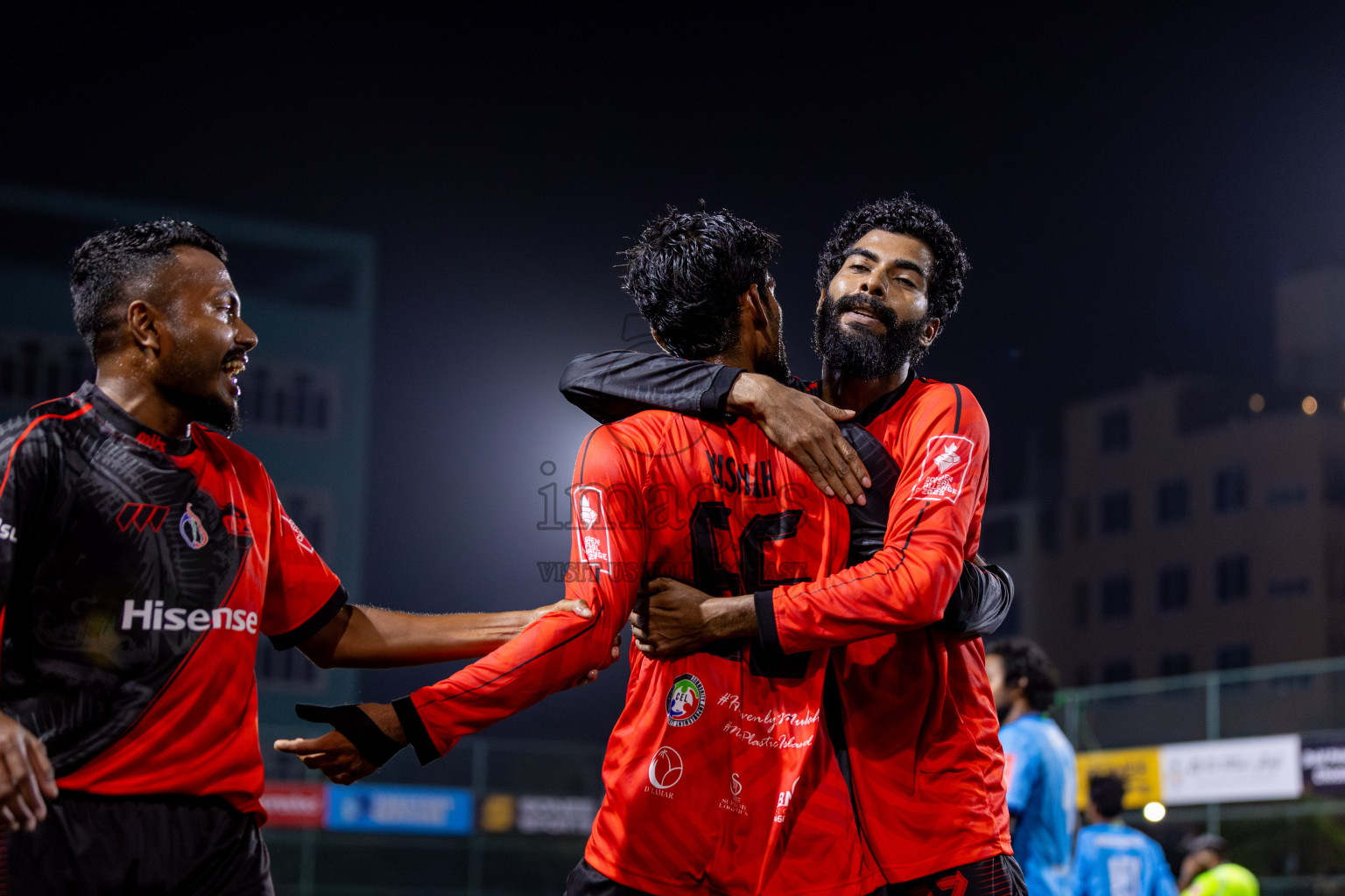 M Dhiggaru vs M Mulak in Day 12 of Golden Futsal Challenge 2025 was held on Thursday, 16th January 2025, in Hulhumale', Maldives.
Photos: Hassan Simah / images.mv