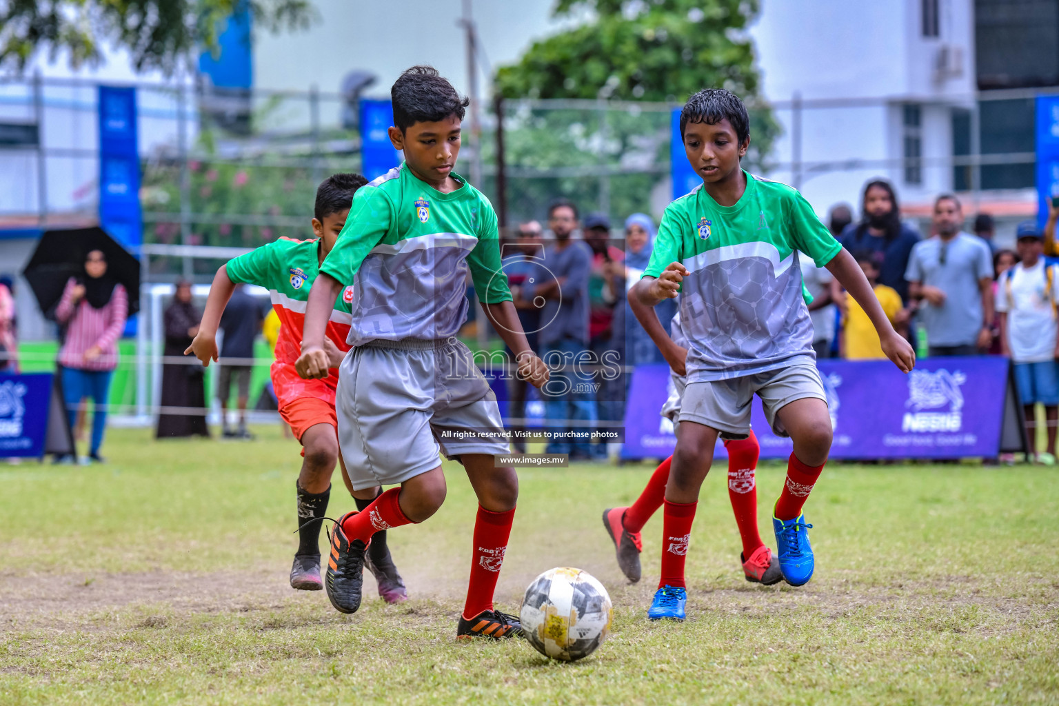 Day 3 of Milo Kids Football Fiesta 2022 was held in Male', Maldives on 21st October 2022. Photos: Nausham Waheed/ images.mv