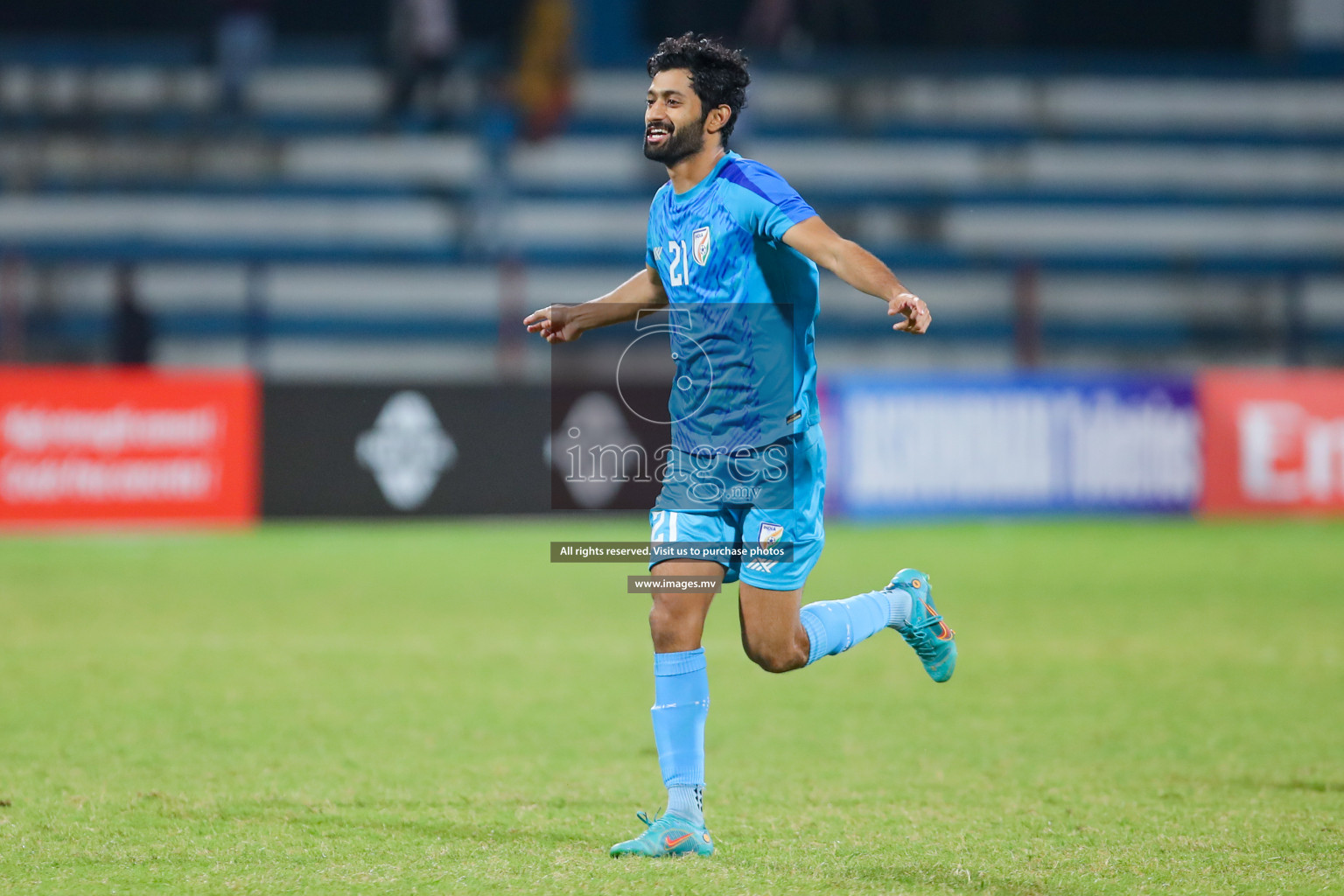 Lebanon vs India in the Semi-final of SAFF Championship 2023 held in Sree Kanteerava Stadium, Bengaluru, India, on Saturday, 1st July 2023. Photos: Nausham Waheed, Hassan Simah / images.mv