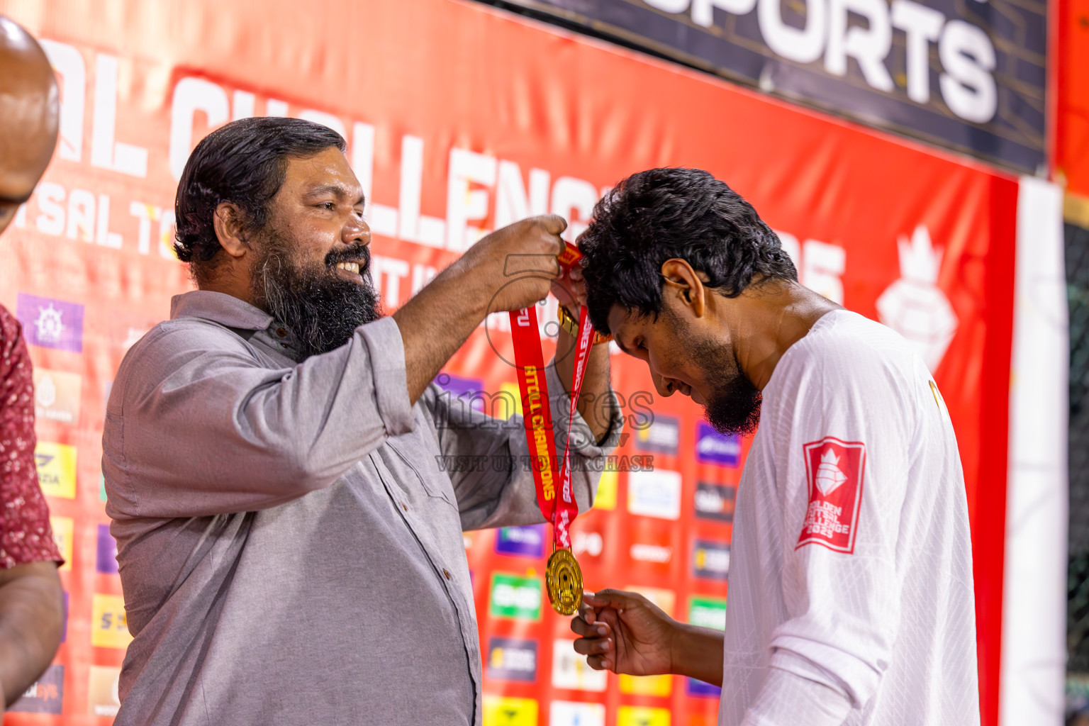 K Maafushi vs K Kaashidhoo in Kaafu Atoll Finals Day 27 of Golden Futsal Challenge 2025 was held on Friday , 31st January 2025, in Hulhumale', Maldives. Photos: Ismail Thoriq / images.mv