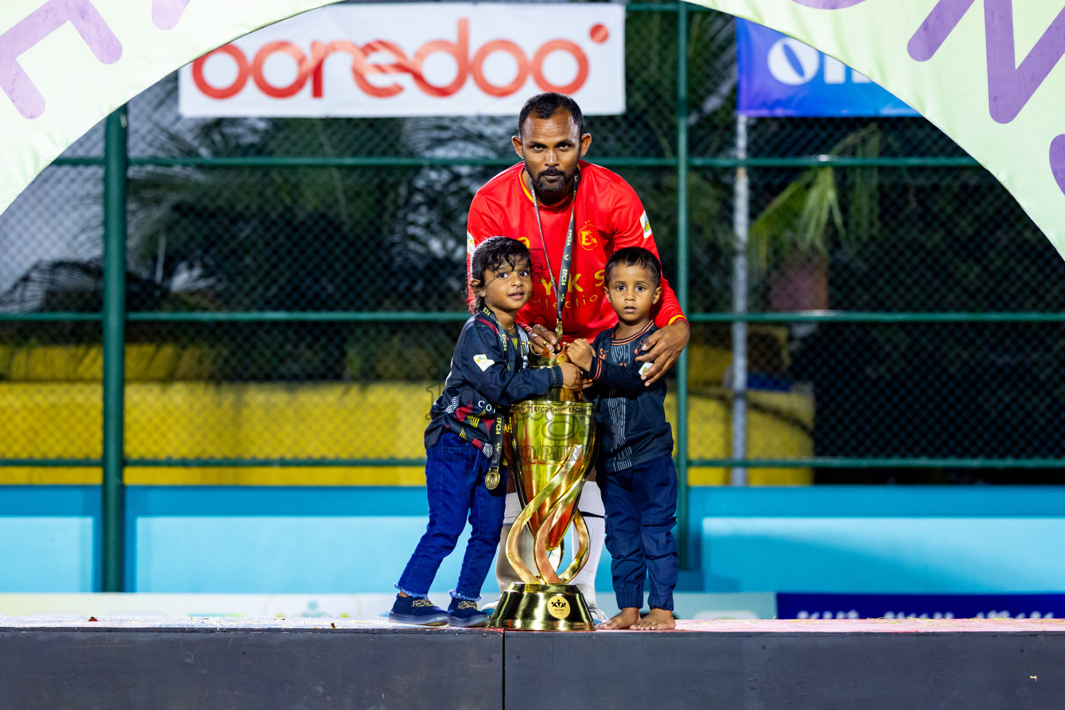 Dee Ess Kay vs Kovigoani in Final of Laamehi Dhiggaru Ekuveri Futsal Challenge 2024 was held on Wednesday, 31st July 2024, at Dhiggaru Futsal Ground, Dhiggaru, Maldives Photos: Nausham Waheed / images.mv