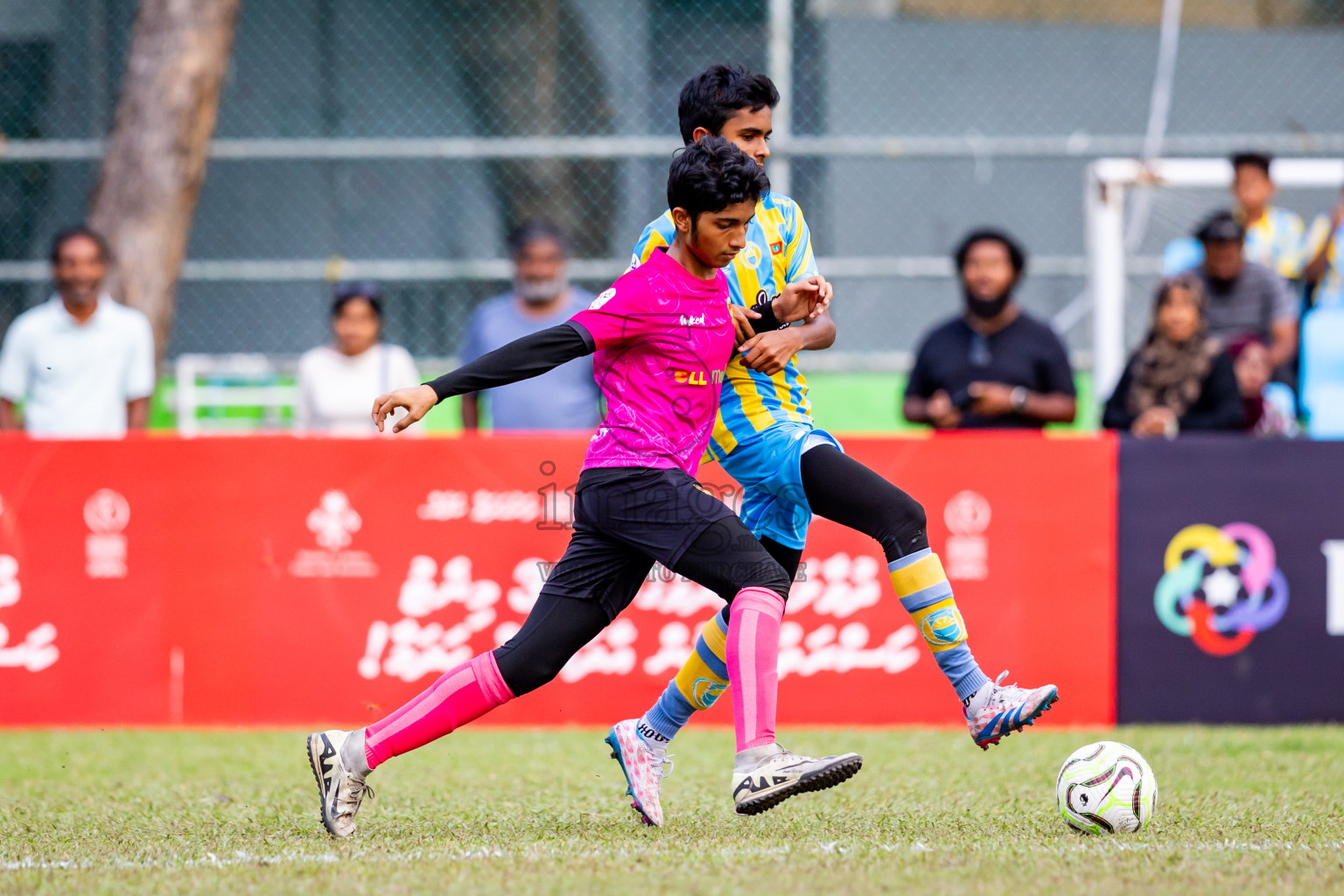 Under 14 United Victory vs Valancia on day 3 of Dhivehi Youth League 2024 held at Henveiru Stadium on Saturday, 23rd November 2024. Photos: Nausham Waheed/ Images.mv